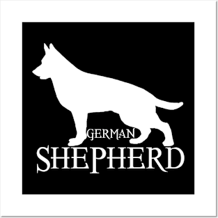 German Shepherd dog Posters and Art